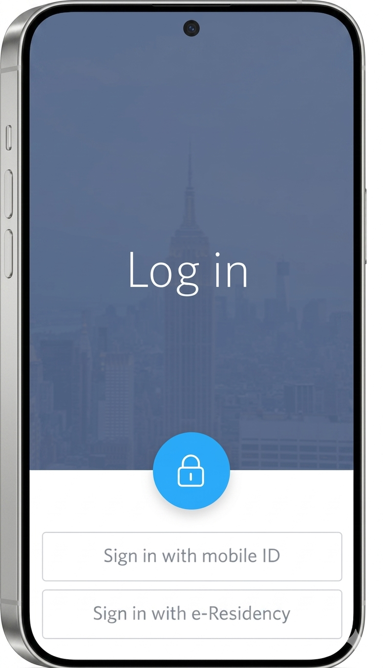 CRM mobile interface